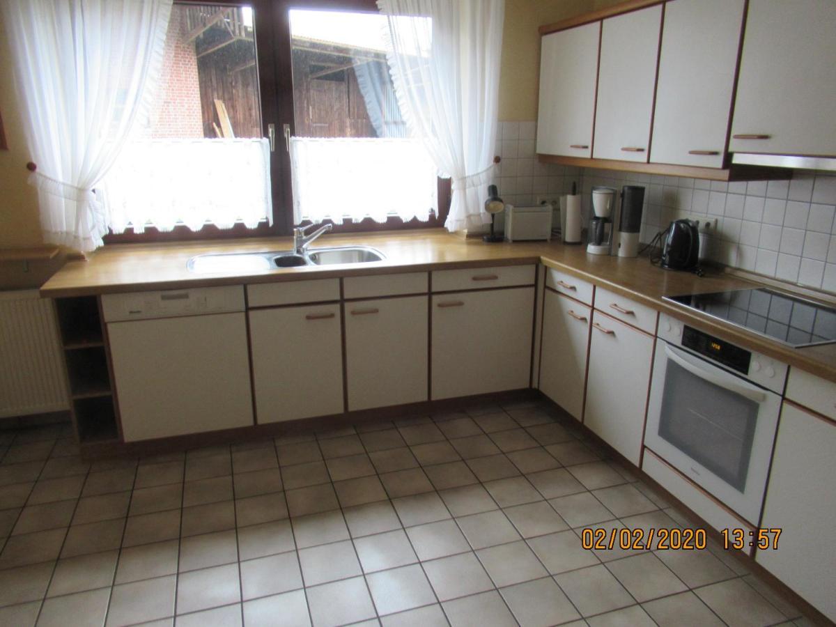 Ferienwohnung "Romaker" Jeersdorf Buitenkant foto
