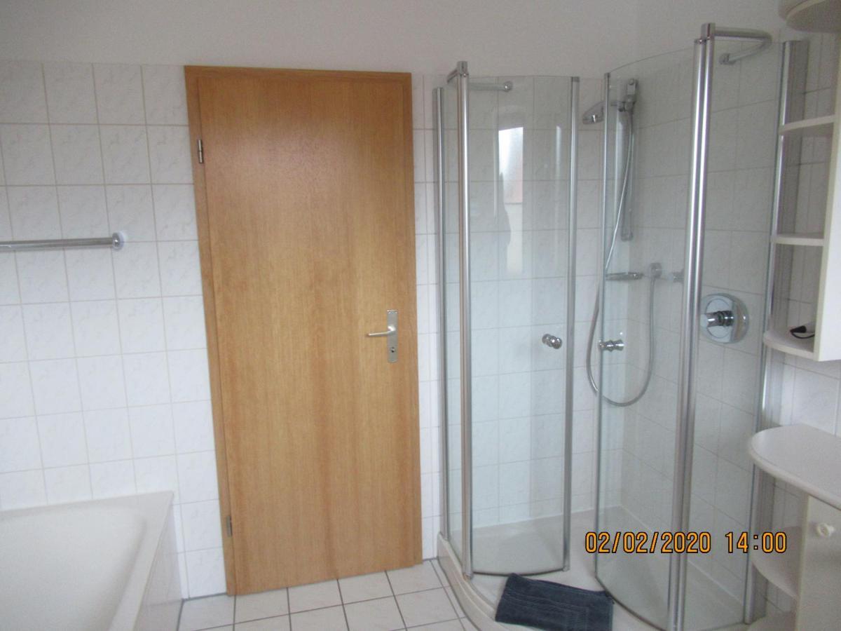Ferienwohnung "Romaker" Jeersdorf Buitenkant foto